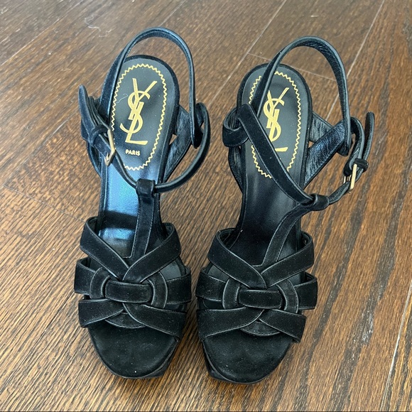 Authentic Saint Laurent Tribute Heels Size 36 - GREAT CONDITION - Picture 2 of 9